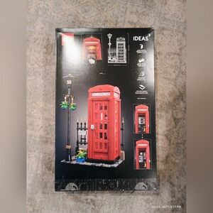 LEGO Ideas 21347 Classic Red Phone Booth Set